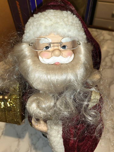 Vecchio babbo natale - vecchio, con
