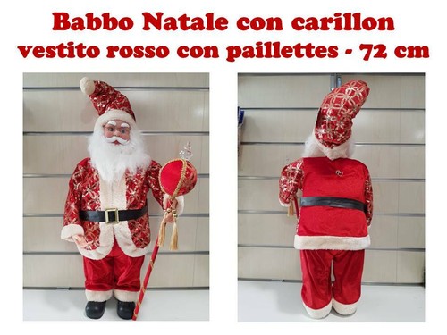 Babbo natale rosso con - babbo,