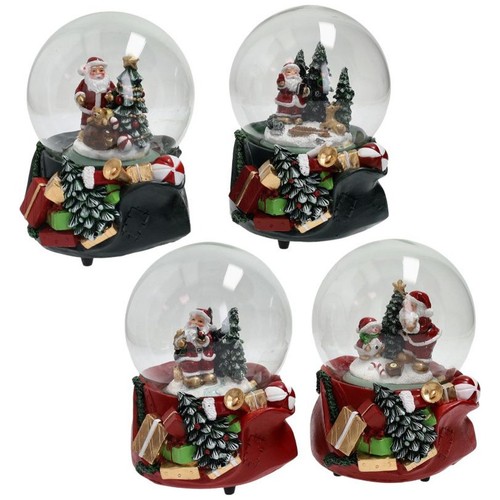 Palla neve carillon natale - palla,