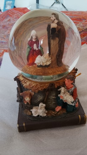Palla vetro presepe - palla,