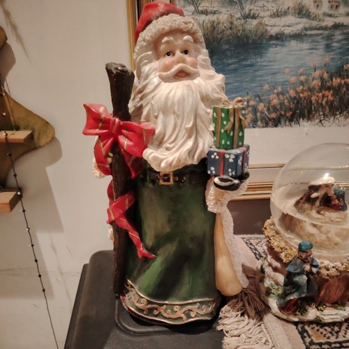 Babbo natale carillon - natale, carica