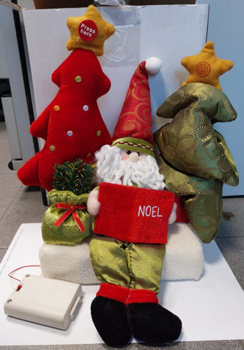 Babbo natale con paesaggio - babbo,