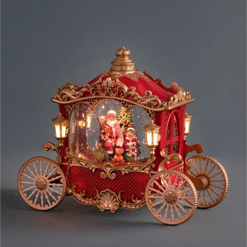 Carrozza babbo natale con luci - carrozza,