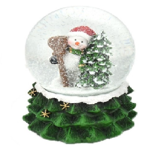 Palla neve con carillon - di,