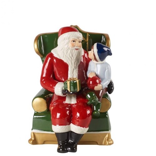 Babbo natale con bimbo - natale, in